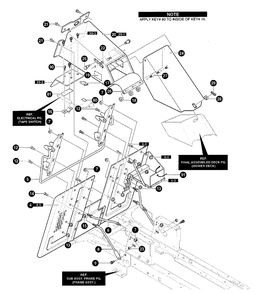 Part Location Diagram of 95390-853 Briggs and Stratton Bracket, Flex Switch Mounting